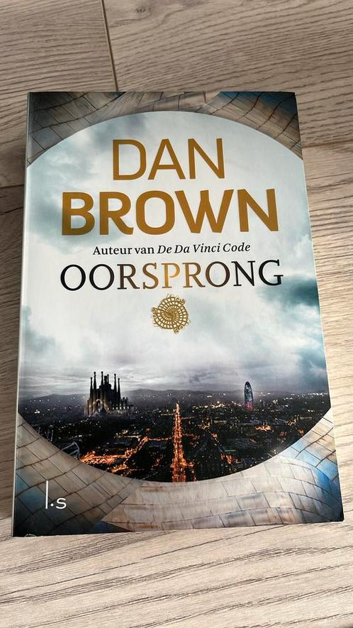 Dan Brown - Oorsprong, Boeken, Thrillers, Zo goed als nieuw, Nederland, Ophalen