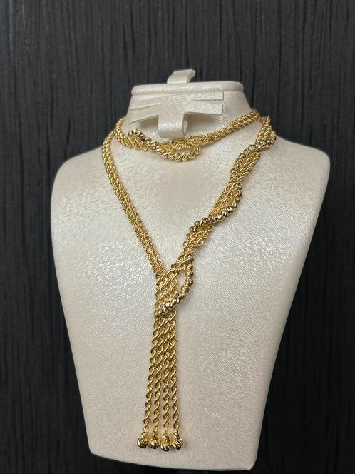 18k gouden ketting met armband italy, Sieraden, Tassen en Uiterlijk, Kettingen, Nieuw, Goud, Ophalen of Verzenden