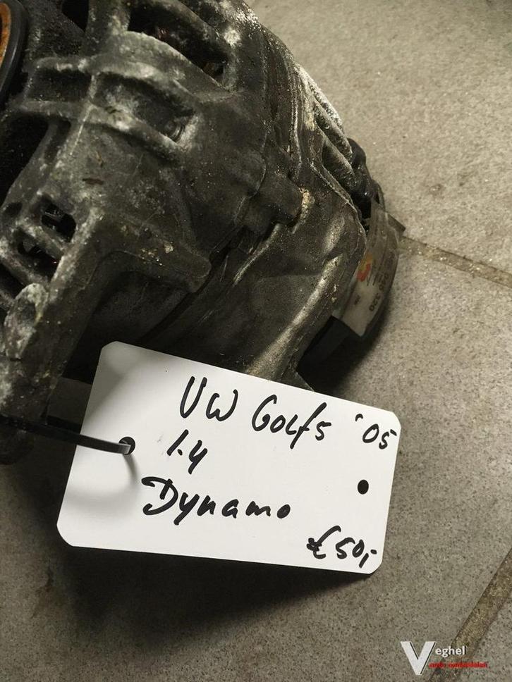 VW Golf 5 '05 1.4 Dynamo, Auto-onderdelen, Motor en Toebehoren, Gebruikt, Ophalen of Verzenden