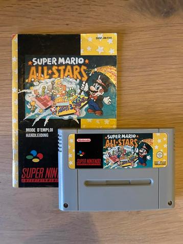 SNES Super Mario All-Stars [Incl. handleiding] beschikbaar voor biedingen