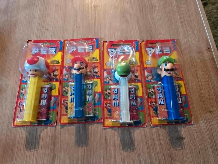 Mario Snoepjes Verzameling - PEZ Dispensers, Verzamelen, Speelgoed, Zo goed als nieuw, Ophalen of Verzenden