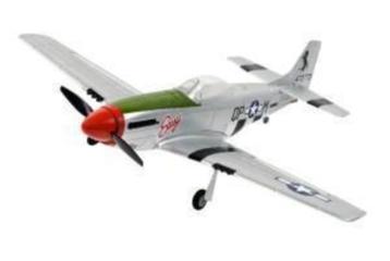 RC vliegtuig Axion P51 mustang brushed 3 kanaals RTF mode2 beschikbaar voor biedingen