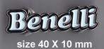 BENELLI pin speld logo 750 900 sei 500 254 504 654 Wit, Verzenden, Nieuw
