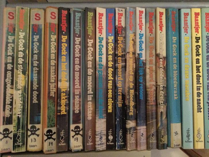 Baantjer boeken, veel titels, Boeken, Detectives, Gelezen, Ophalen