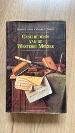 Geschiedenis van de westerse muziek-Grout/Palisca, Gelezen, C.V. Palisca; Donald J. Grout, Ophalen of Verzenden