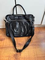 Cowboysbag Durack zwarte leren aktetas laptoptas 16”, Computers en Software, Laptoptassen, Ophalen of Verzenden, 16 inch, Gebruikt