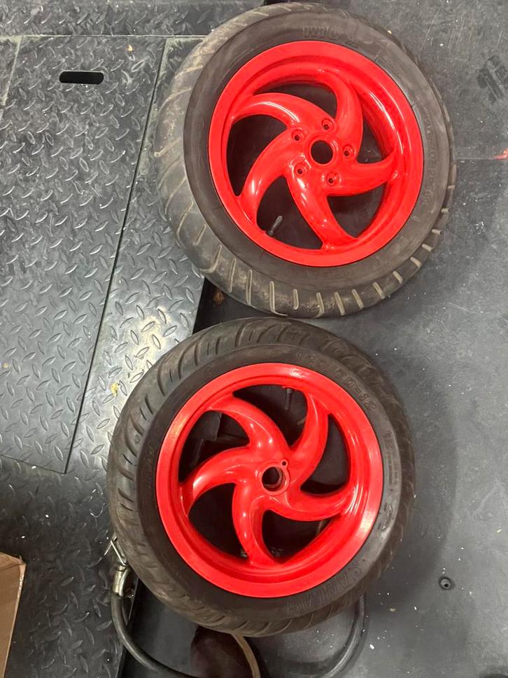 Scooter onderdelen poedercoaten, Fietsen en Brommers, Brommeronderdelen | Algemeen, Nieuw, Overige typen, Ophalen of Verzenden