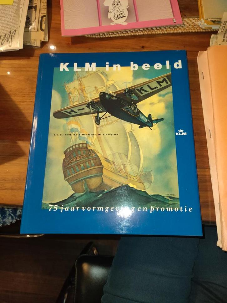 KLM in Beeld - Boek uit 1994 in Nieuwstaat, Boeken, Techniek, Ophalen of Verzenden