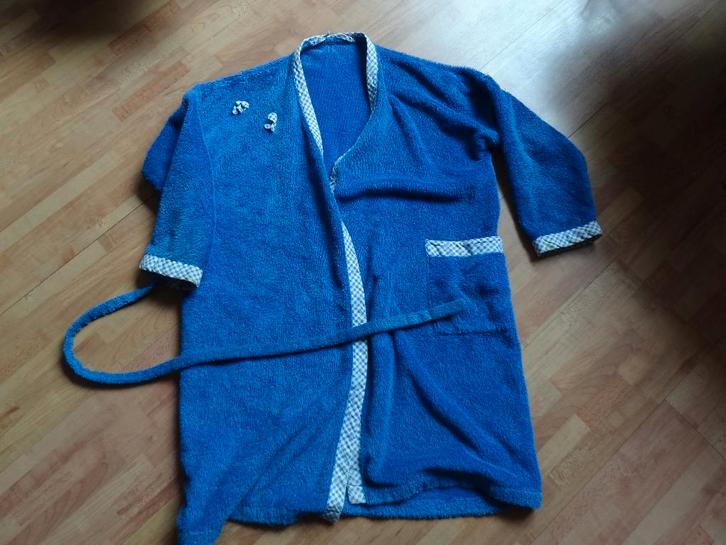 blauwe badjas mt?, Kinderen en Baby's, Kinderkleding | Maat 116, Gebruikt, Jongen of Meisje, Nacht- of Onderkleding, Ophalen of Verzenden