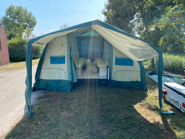 Tent/luifel onderdelen Trigano Chantilly vouwwagen, Caravans en Kamperen, Tenten, tot en met 6, Gebruikt, Ophalen
