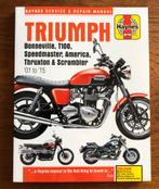 Haynes TRIUMPH Bonneville, T100 Service & Repair Manual., Ophalen of Verzenden, Triumph