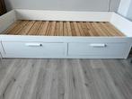 IKEA Brimnes bed - Goede staat!, Eenpersoons, Wit, Ophalen of Verzenden, Zo goed als nieuw