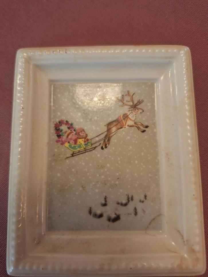 Villeroy & Boch Kerst Ornament, Antiek en Kunst, Antiek | Wandborden en Tegels, Ophalen of Verzenden