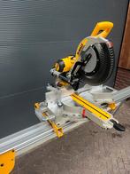 Te koop dewalt afkortzaag met groot onderstel, Doe-het-zelf en Verbouw, Gereedschap | Zaagmachines, .., 70 mm of meer, Zo goed als nieuw