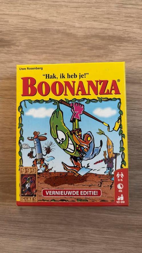 Boonanza – Kaartspel – Compleet en netjes, Hobby en Vrije tijd, Gezelschapsspellen | Kaartspellen, Zo goed als nieuw, Een of twee spelers