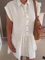 Zara witte jurk maat  S / M, Zara, Ophalen of Verzenden, Wit, Zo goed als nieuw