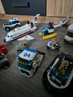Lego verzameling auto's + vliegtuig enz - Veel politie, Kinderen en Baby's, Speelgoed | Duplo en Lego, Ophalen of Verzenden, Zo goed als nieuw
