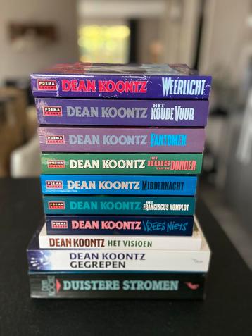 Dean Koontz - 10 Boeken - Goede Staat beschikbaar voor biedingen