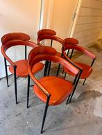 4 x vintage Arrben Italy Stiletto stoelen, Huis en Inrichting, Ophalen, Gebruikt