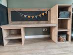Steigerhouten speeltafel met krijtbord, Ophalen, Gebruikt, Tafel(s)