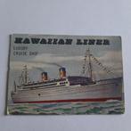 zeldzaam vintage verzamelkaartje Hawaiian Liner, Ophalen