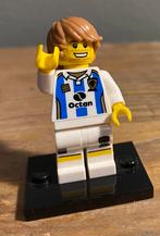 Lego minifiguurtje col04-11 minifig soccer player, Ophalen of Verzenden, Zo goed als nieuw