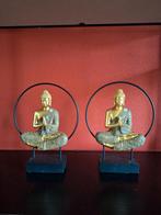 2x Boeddha beeldjes op standaard, Ophalen, Nieuw