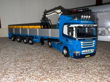 Redder transport | Scania met stenentrailer, met lading beschikbaar voor biedingen
