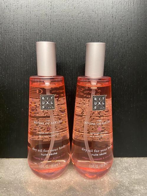 Rituals of Sakura dry oil 100ml, Sieraden, Tassen en Uiterlijk, Uiterlijk | Lichaamsverzorging, Zo goed als nieuw, Bodylotion, Crème of Olie