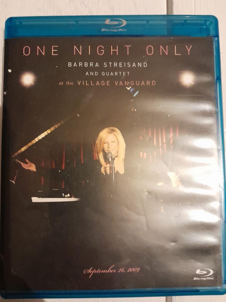 Blu-ray Barbara Streisand - One Night Only, Ophalen of Verzenden, Zo goed als nieuw, Muziek en Concerten