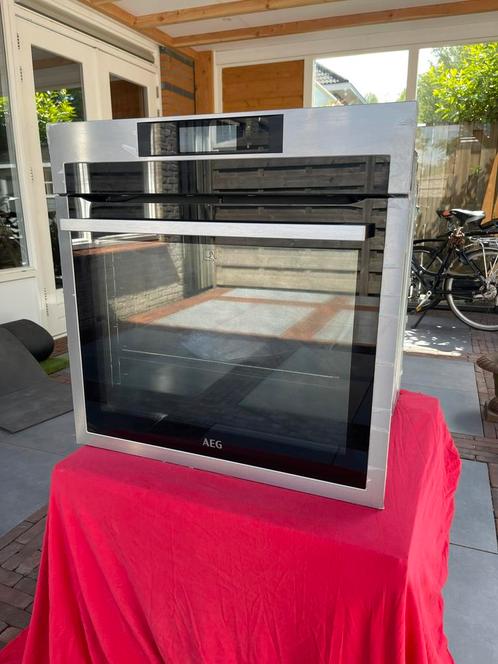 AEG BPE742280M inbouw oven, Witgoed en Apparatuur, Ovens, Zo goed als nieuw, Inbouw, Hete lucht, Ophalen