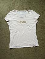 Levi t-shirt met studs maat L, Gedragen, Maat 42/44 (L), Ophalen of Verzenden