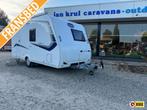 Caravelair Antares Style 410 zeer compleet, Caravans en Kamperen, Overige typen, Tot en met 2, Bedrijf, Treinzit