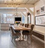 Richmond interiors volledige eetkamer set., Huis en Inrichting, Tafels | Eettafels, Ophalen, Gebruikt, 200 cm of meer, 50 tot 100 cm