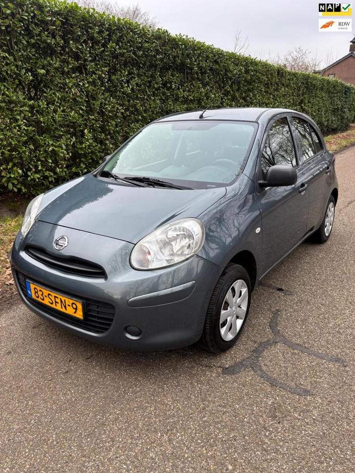 Nissan Micra 1.2 Visia, Auto's, Nissan, Te koop, Micra, ABS, Airbags, Airconditioning, Alarm, Boordcomputer, Centrale vergrendeling