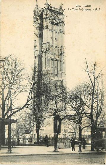 (376-196-007) Paris La Tour St-Jacques beschikbaar voor biedingen