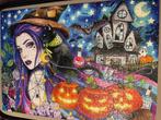 Halloween Puzzle Ravensburger 1000 stukjes, Ophalen of Verzenden, 500 t/m 1500 stukjes, Zo goed als nieuw, Legpuzzel