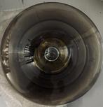 Doria Leuchten  (ca. 1970)  Vintage  glazen plafondlamp, Ophalen, Zo goed als nieuw, Glas