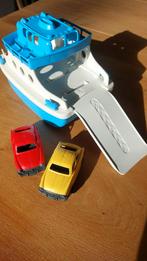 Greentoys Veerboot met 2 Auto's, Ophalen of Verzenden, Zo goed als nieuw