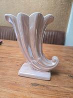 Sia vaas, roze parelmoerglans, zeeschelp, Ophalen of Verzenden