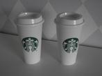 2 stuks Starbucks koffiebeker koffie to go 473 ml ook p stuk, Overige materialen, Nieuw, Ophalen of Verzenden, Overige stijlen