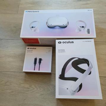 Meta Quest 2 128Gb met Link Cable en Elite Strap beschikbaar voor biedingen