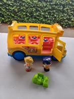 LITTLE PEOPLE SCHOOLBUS MET GELUID, Kinderen en Baby's, Speelgoed | Fisher-Price, Ophalen, Zo goed als nieuw, Speelset, Met geluid