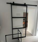 Moderne stalen schuifdeur te koop. Hele goede kwaliteit!, Doe-het-zelf en Verbouw, Deuren en Horren, Gebruikt, 215 cm of meer