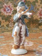 Mooi oud beeldje uit Engeland van een zwerver 12,2 cm., Antiek en Kunst, Ophalen of Verzenden