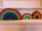 Grimms Regenboog Set - 3 Stuks, Kinderen en Baby's, Speelgoed | Houten speelgoed, Ophalen of Verzenden, Zo goed als nieuw, Overige typen