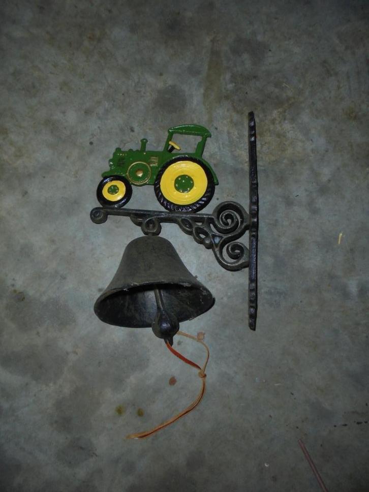 deurbel tractor, Tuin en Terras, Tuinwanddecoratie, Nieuw, Ophalen of Verzenden