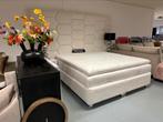 Luxe Teddy Boxspring 180x200cm + opbergruimte NIEUW - UNIEK, Huis en Inrichting, Nieuw, 180 cm, Wit, Tweepersoons