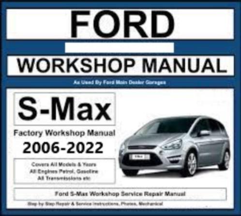 Ford S-max 2006-2022 Manual Ford ETIS 2022 op USB Stick, Auto diversen, Handleidingen en Instructieboekjes, Verzenden