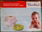 Magnetron Flessen sterilisator van Bambino i.z.g.st., Ophalen of Verzenden, Zo goed als nieuw, Sterilisator